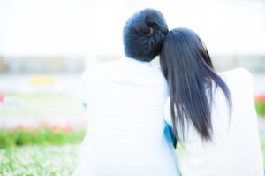 夫婦の写真と仲直り